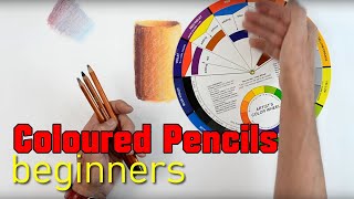 Draw with Coloured Pencils PART 1  Beginners [upl. by Bradwell]