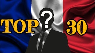 TOP 30 DES ACTEURS FRANÇAIS [upl. by Ahsikan756]