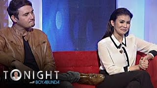 TWBA Is there an awkward moment between Gelli and John in the set of Magpahanggang Wakas [upl. by Romney]