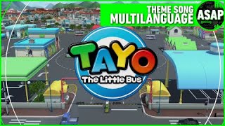 Tayo the Little Bus Theme Song  Multilanguage REDUX [upl. by Taimi480]