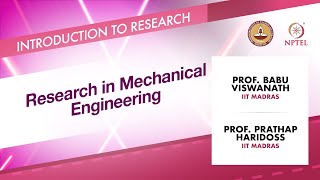 Research in Mechanical Engineering [upl. by Alonso]