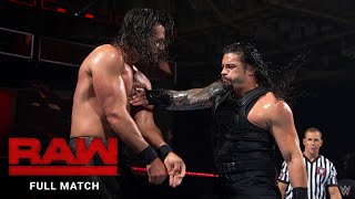 FULL MATCH  Roman Reigns vs Seth Rollins Raw May 29 2017 [upl. by Bernardo172]