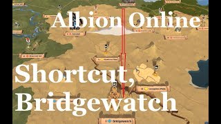 Albion Online  Caerleon to Bridgewatch fast almost safely [upl. by Berta]