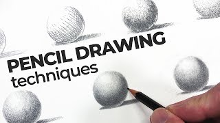 Pencil Drawing Techniques [upl. by Mochun594]