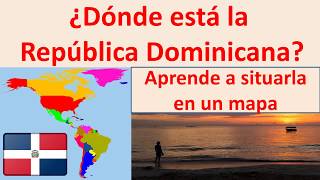 Donde esta Republica Dominicana Where is dominican republic [upl. by Seymour261]