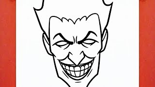 HOW TO DRAW THE JOKER [upl. by Axela]