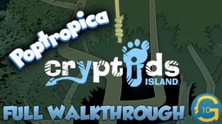 Poptropica  Cryptids Island Full Walkthrough [upl. by Llewxam]