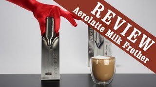 Aerolatte Milk Frother  Exclusive Review [upl. by Mcnally]