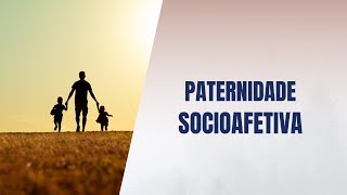 Paternidade socioafetiva [upl. by Heather]