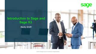 Introduction to Sage and Sage X3 [upl. by Athalia]