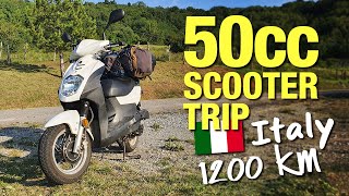 50cc Scooter Motorcycle Travel [upl. by Riebling926]