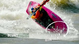 5 Freestyle Kayaking Tricks with Dane Jackson [upl. by Airalav]