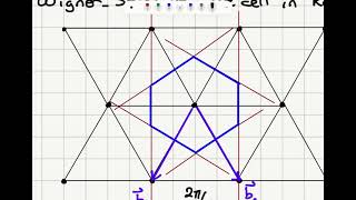 Hexagonal Space Lattice [upl. by Euqinomahs535]