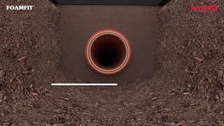 Prince Foamfit Underground Drainage Pipe  Installation Guide [upl. by Sokul990]