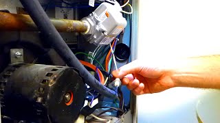 How to fix LENNOX FURNACE Burners failed to ignite start Cleaning igniter flame sensor Fixing DIY [upl. by Notneuq]