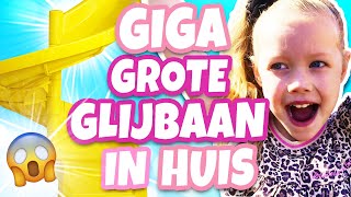 GIGA GLIJBAAN IN HUIS  🤩😱 [upl. by Adolf]