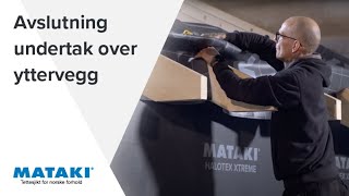 Avslutning undertak over yttervegg  Prosjektering [upl. by Drofdarb]