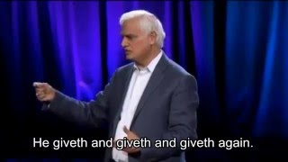 Ravi Zacharias about Annie Johnson Flint  He giveth more grace [upl. by Nevarc393]