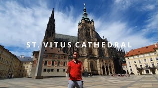 St Vitus Cathedral  Prague Castle Interiors  Part I  Prague Tour Guide [upl. by Zrike]