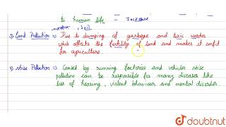 MEANING AND CAUSES OF ENVIRONMENTAL POLLUTION [upl. by Akirrehs511]