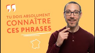 13 phrases à connaître pour parler comme un Français [upl. by Delbert726]