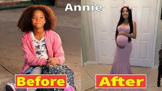 Annie 2014 film Before And After 2021 [upl. by Kepner]