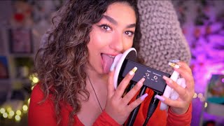 ASMR  Intense Ear Licks amp Mouth Sounds [upl. by Neeneg]