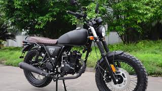 WKBikes NEW Scrambler 50cc [upl. by Aplihs]