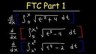 Fundamental Theorem of Calculus Part 1 [upl. by Rubliw]