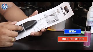 IKEA MILK FROTHER Review amp Battery Installation [upl. by Waller333]