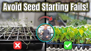 Sowing Seeds Indoors Is Essential For Your Success [upl. by Lleinnad]