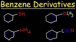 Naming Benzene Ring Derivatives  Aromatic Compounds [upl. by Eldwin]