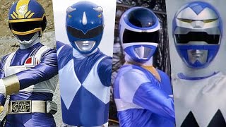 Part 2 Blue Sentai Henshin And Roll Call Aoranger  TimeBlue 19752000 [upl. by Lidah]