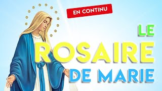 ROSAIRE en CONTINU avec les 20 mystères du CHAPELET [upl. by Valenza]