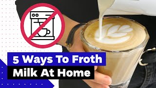 How To Froth Milk At Home Best Milk Frothers Review [upl. by Jud]