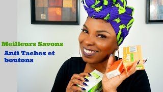 Meilleurs savons anti boutons anti taches pour une peau plus clarifiee [upl. by Yedsnil]