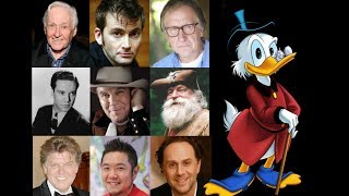 Animated Voice Comparison Scrooge McDuck DuckTales [upl. by Till]