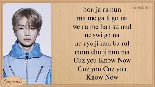 NCT U  Know Now Easy Lyrics [upl. by Alicul109]