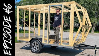 How to Build a Travel Trailer  DIY Guide to Installing the Floor and Framing [upl. by Viviana484]