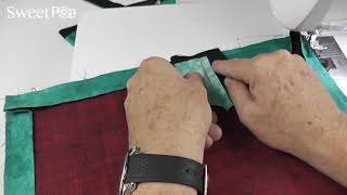 How to Sew Flange Binding Peeper Binding [upl. by Ssac]