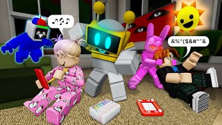 SPRUNKI FAMILY 🤖 Roblox Brookhaven 🏡 RP  Funny Moments [upl. by Enella842]