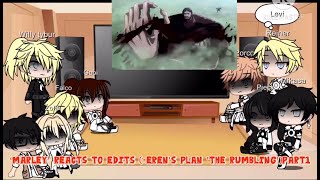 ‘Marley’ reacts to edits Eren’s plan’The Rumbling’ [upl. by Vasiliu]