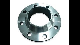 WN flange forging flange production process show [upl. by Nyrroc486]