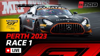 Race 1  Perth  Fanatec GT World Challenge Australia 2023 [upl. by Geraud]