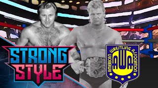 Mr Perfect Curt Henning vs Nick Bockwinkle at SuperClash II for AWA Championship Strong Style [upl. by Aivatnwahs797]